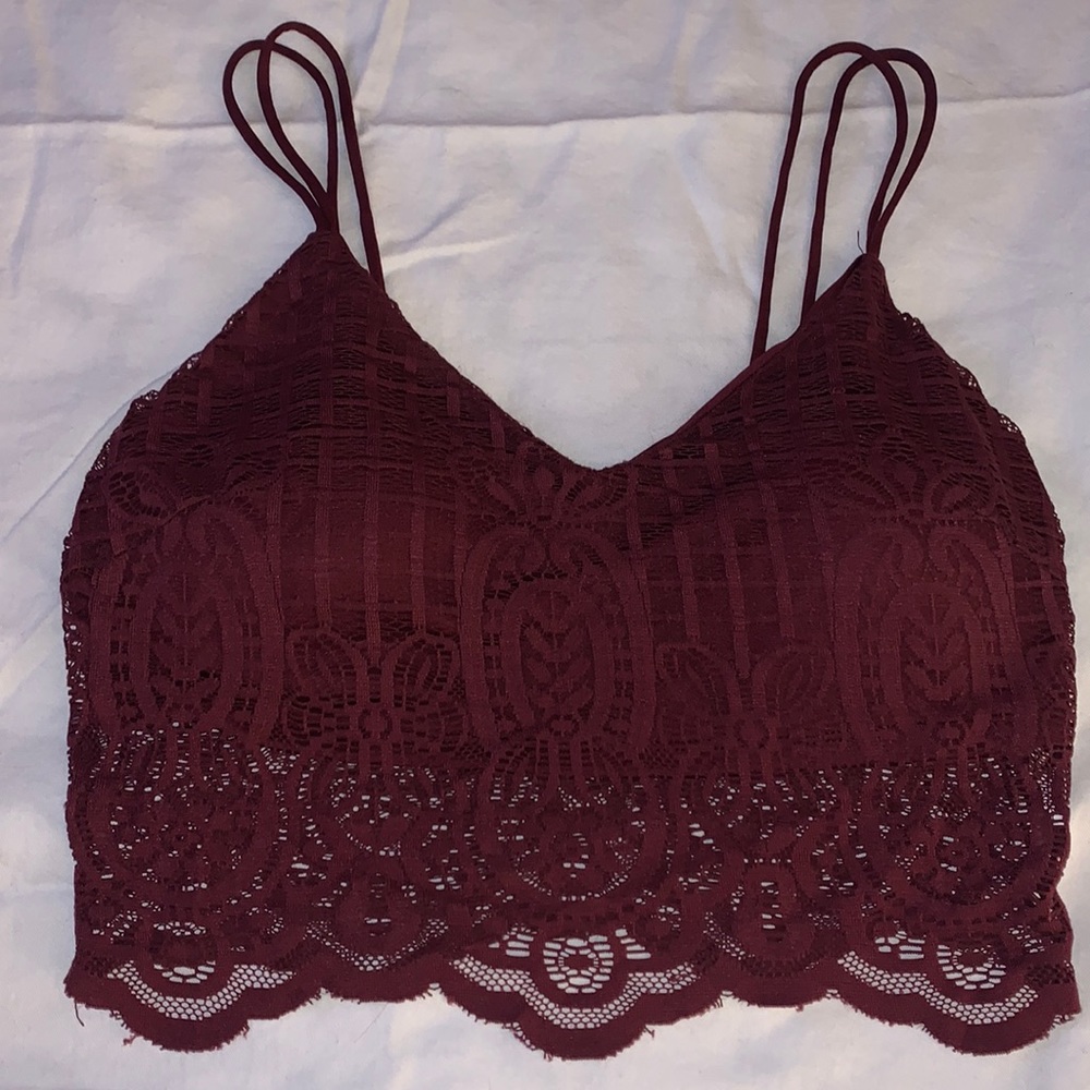 Crochet crop top